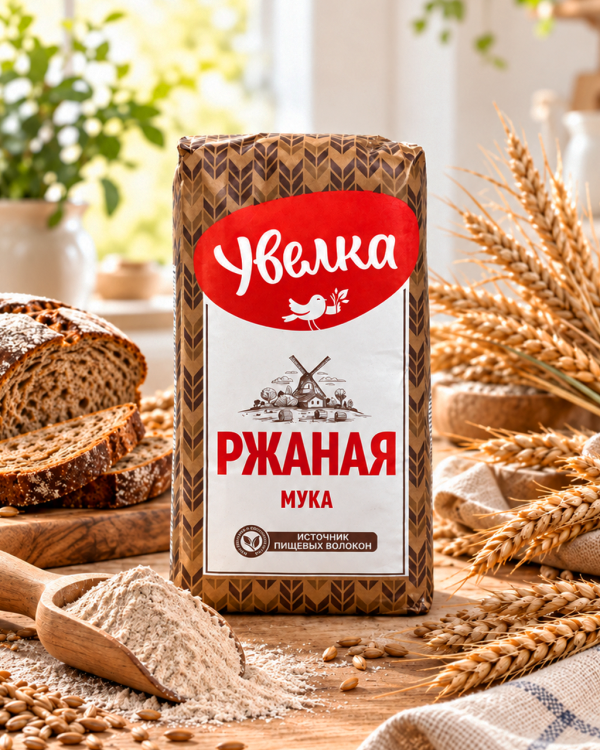 "УВЕЛКА" Мука ржаная 2кг