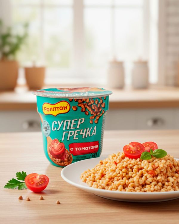 ROLLTON  Каша гречневая с Помидорами 45гр