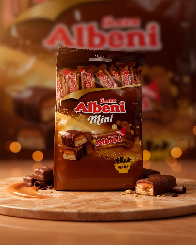 ALBENI Мини шоколадные батончки 89гр