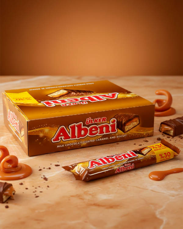 ALBENI Молочный шоколадный батончик 52гр