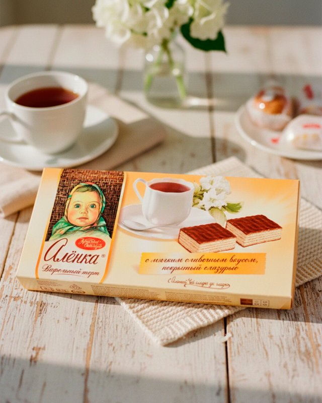 "АЛЁНКА" Вафельный торт 250gr