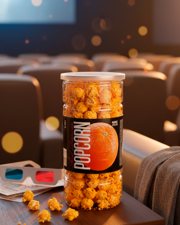 REAL AMERICAN Попкорн Апельсин 150г