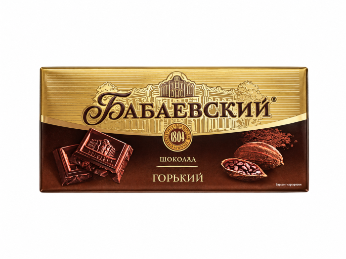 "BABAEVSKIY" Горький шоколад 75г