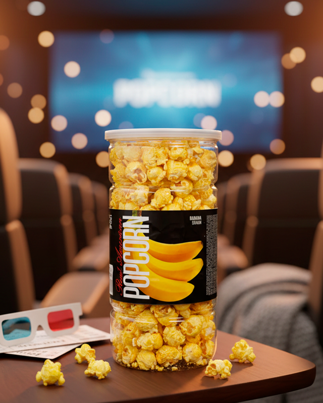 REAL AMERICAN Попкорн Банан 150г