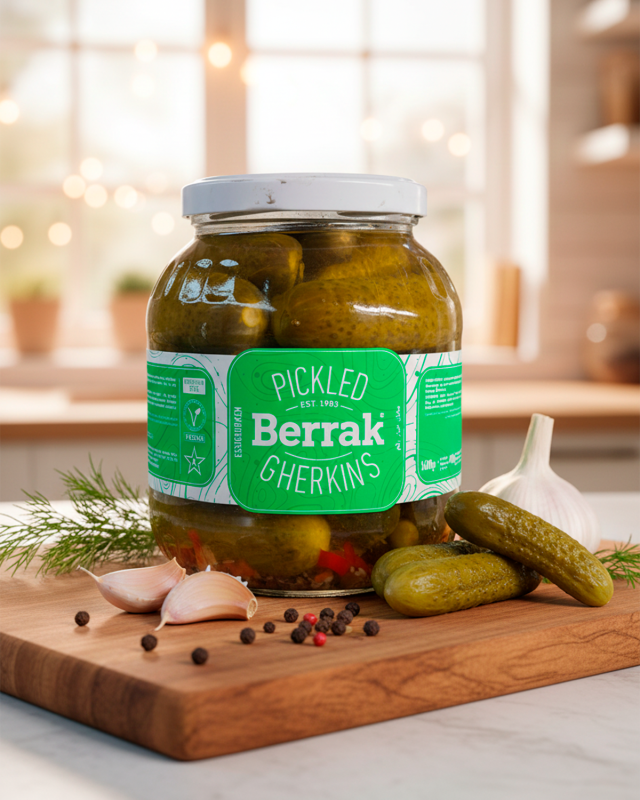 “BERRAK” Pickled cucumbers 1700 ml