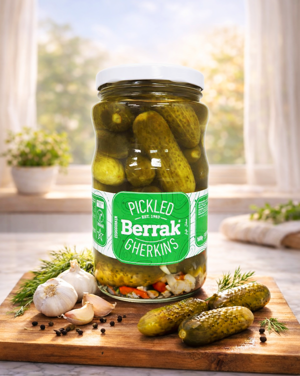 “BERRAK” Огурцы маринованные 1700мл