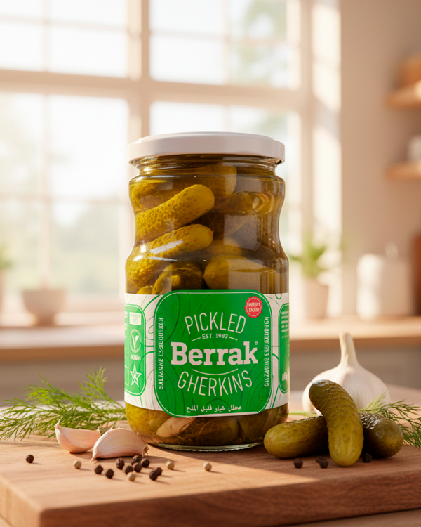 “BERRAK” Огурцы маринованные 720мл