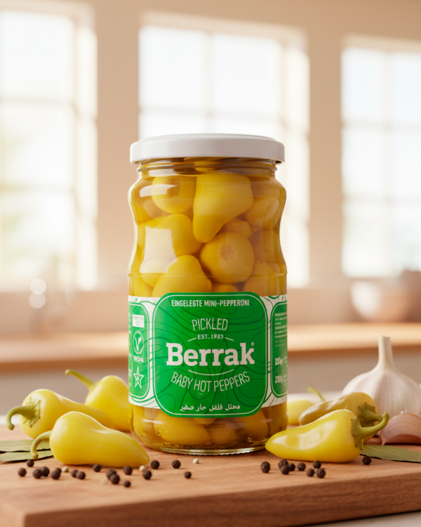 “BERRAK” Перец острый мини 370мл