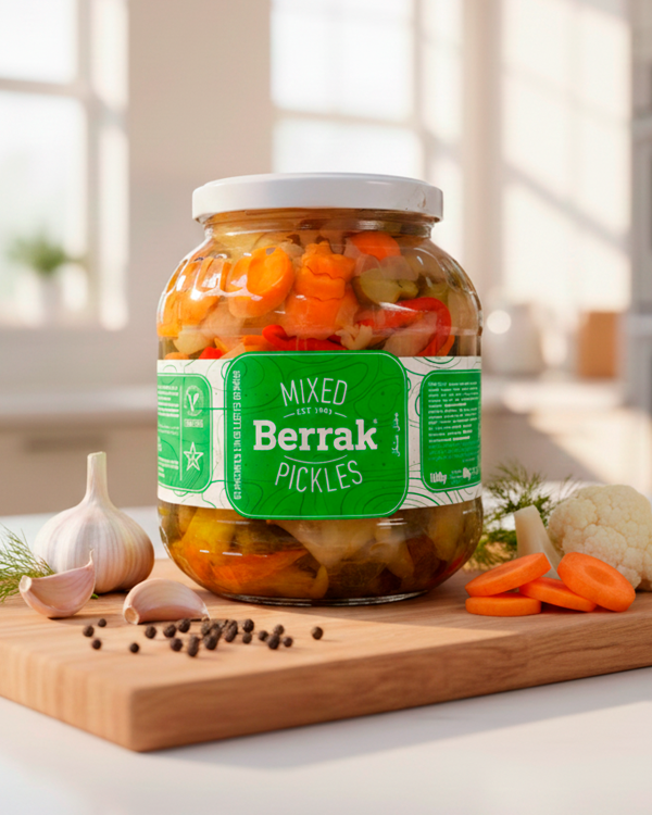 “BERRAK” Смесь огурцов 1700мл