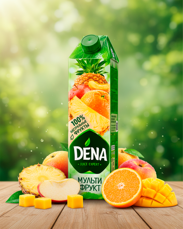 "DENA" Мультифрукт 1L