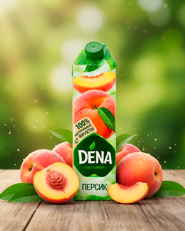 "DENA" Персик 1L