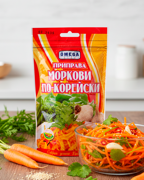 "OMEGA" Приправа моркови по-корейски 170gr