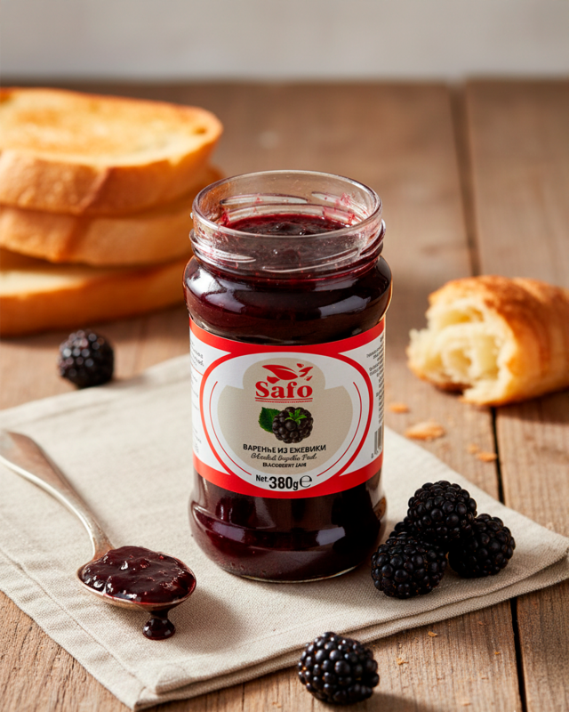 "SAFO" Варенье из ежевики 380gr
