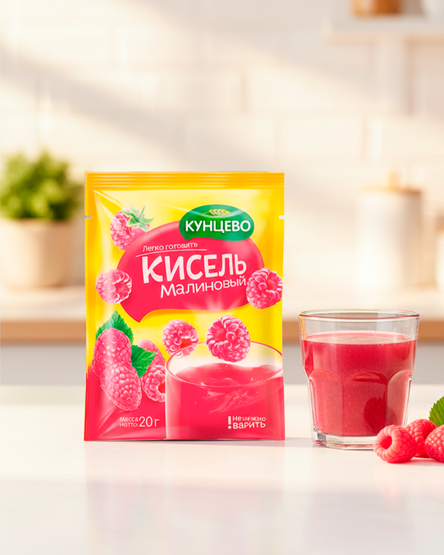 "Кисель" с Малиной 25гp
