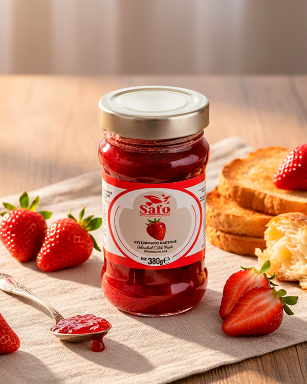 "SAFO" Клубничное варенье 380gr