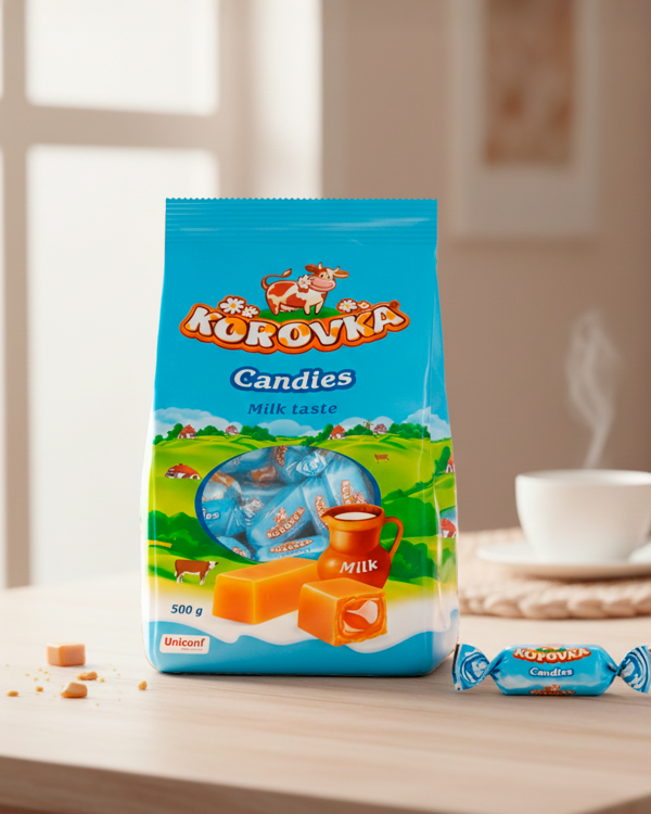 Конфеты "Коровка" сливочные, 500 гp