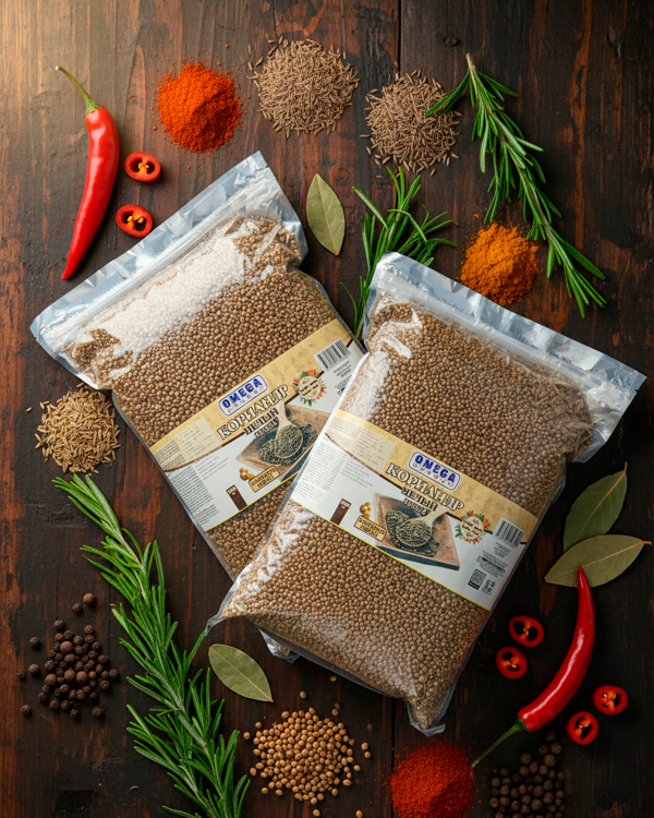 Кориандр цельный, 1 кг