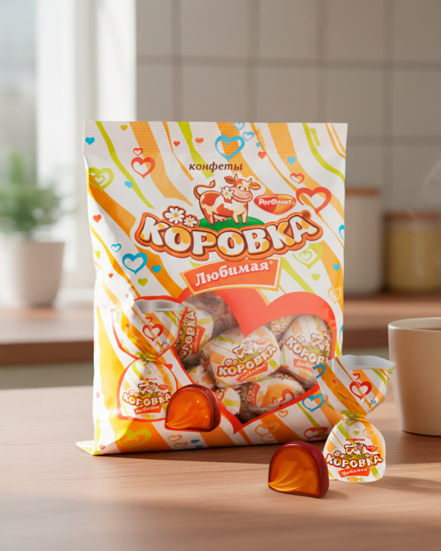 "КОРОВКА" Конфеты Любимая 250gr