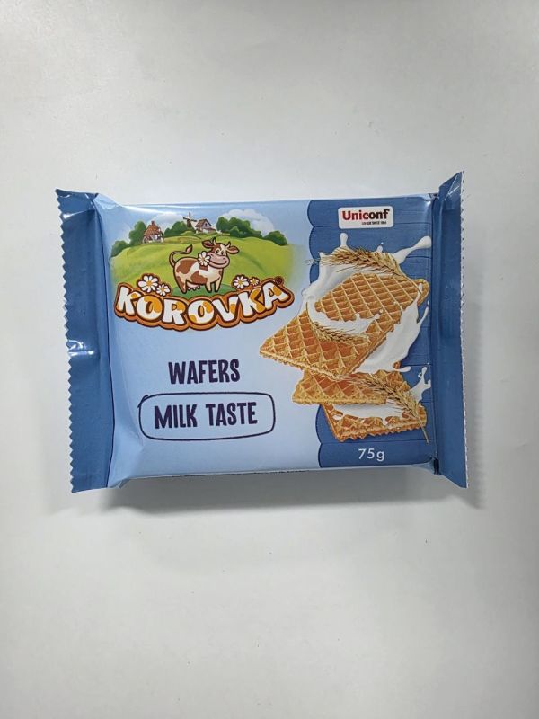 "КОРОВКА" Вафли с молочным вкусом 75г