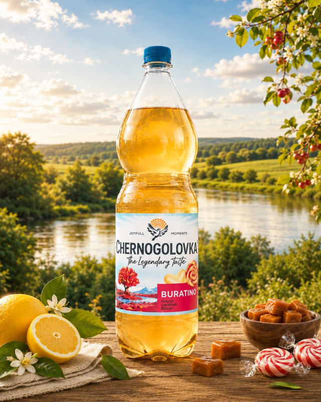 "CHERNOGOLOVKA" Буратино 1.5L