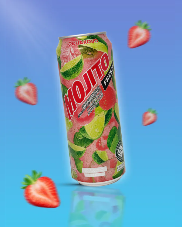 "МОХИТО" Клубника 450ml