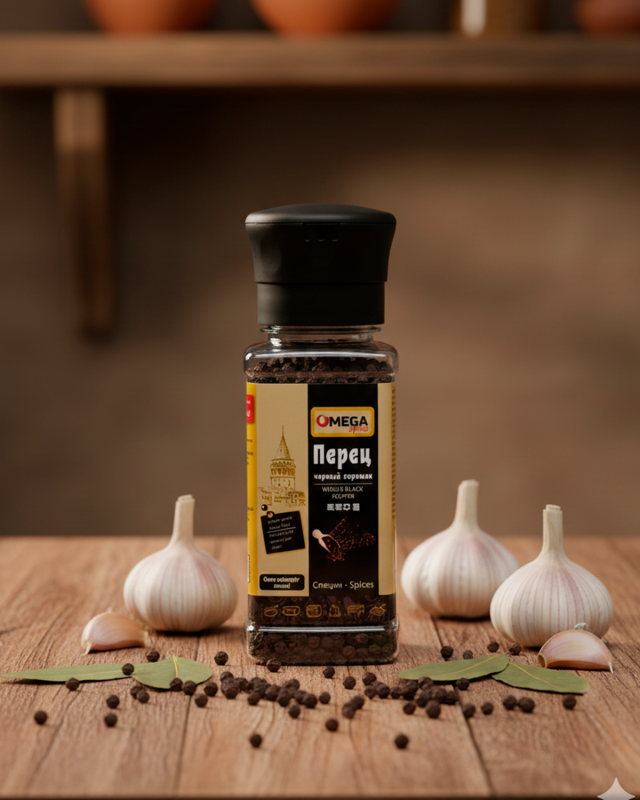 "Омега" Перец Черный Горошек 100гp