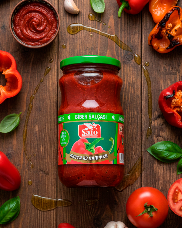 "SAFO" Паста из паприки 370gr