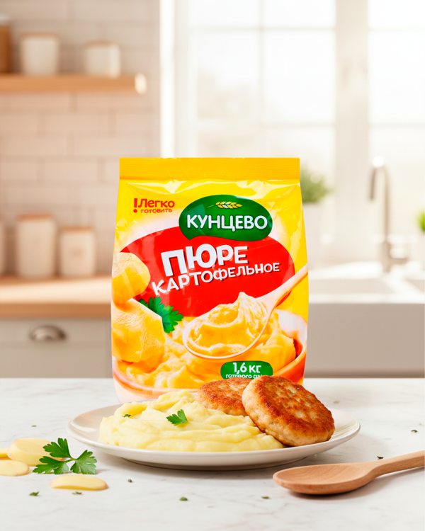 Пюре картофельное без добавок 240гp