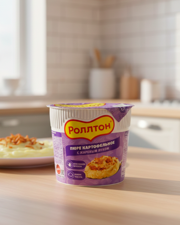 ROLLTON Пюре картофельное с луком 40г