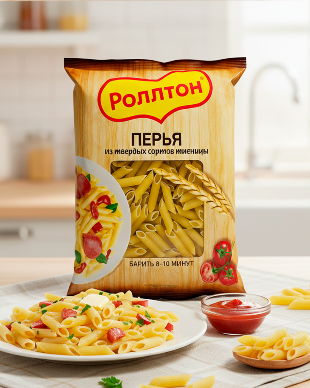 ROLLTON Макароны перья 400гр