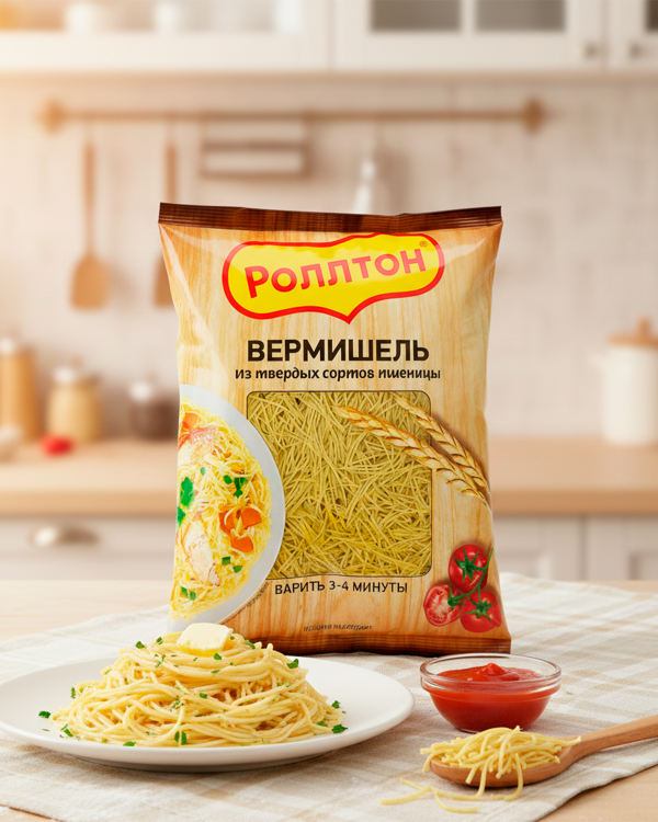 ROLLTON Макароны вермишель 400гр