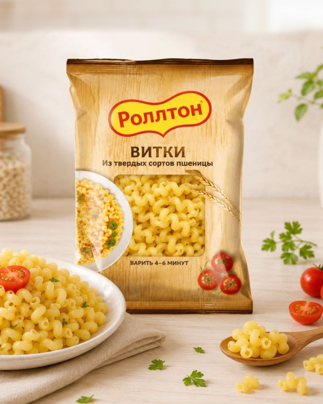 ROLLTON Макароны витки 400гр