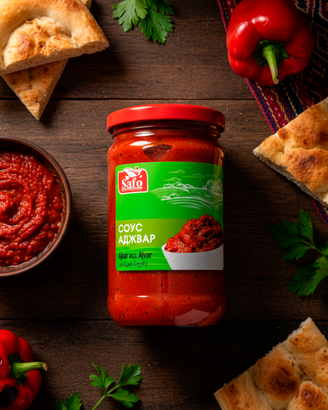 "SAFO" Соус Аджвар Cладкий 290gr