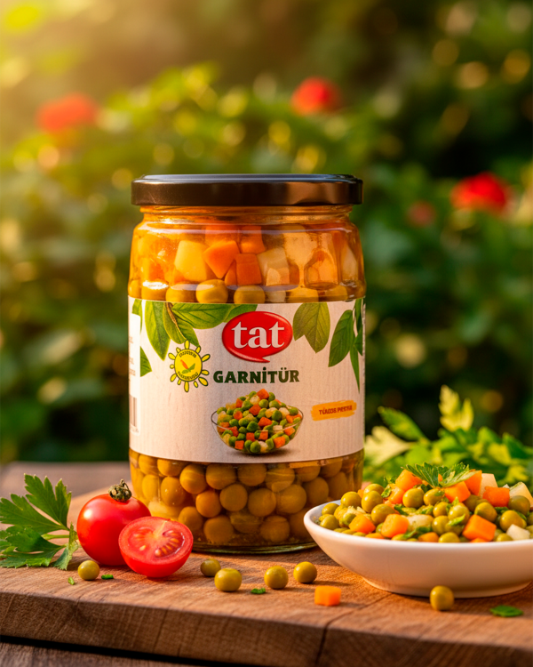 TAT Горошек с овощами 580мл