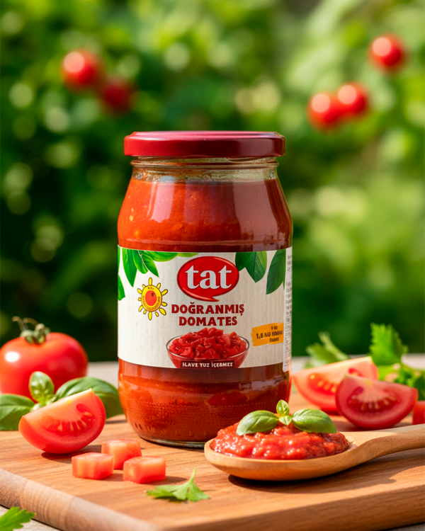 TAT Нарезанные помидоры 370мл