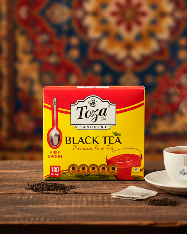 "ТОЗА" Черный чай 100 пакетиков