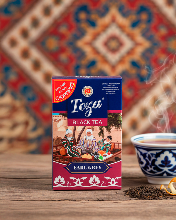 "ТОЗА" Черный чай EARL GREY 80gr