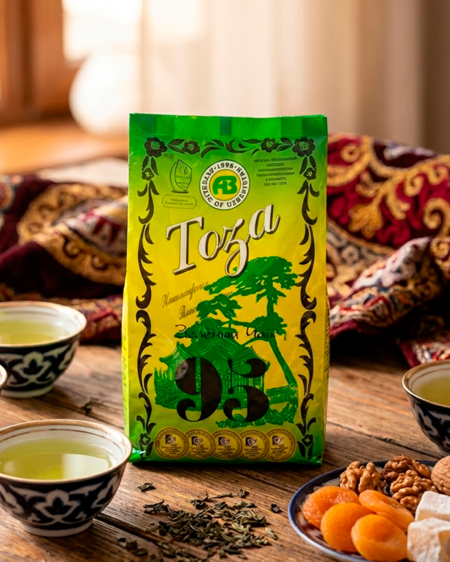 "TOЗА" Зеленый чай 95 400гр