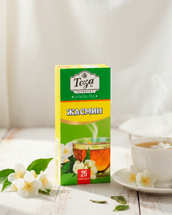 "ТОЗА" Зелёный Чай с Жасмином 25п