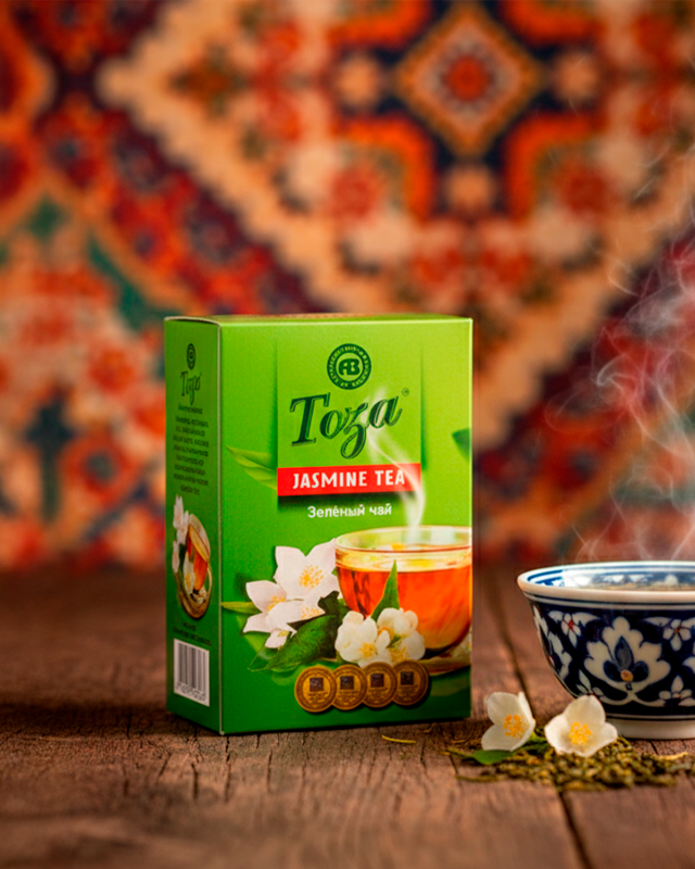 ТОЗА Жасминовый зелёный чай 80г