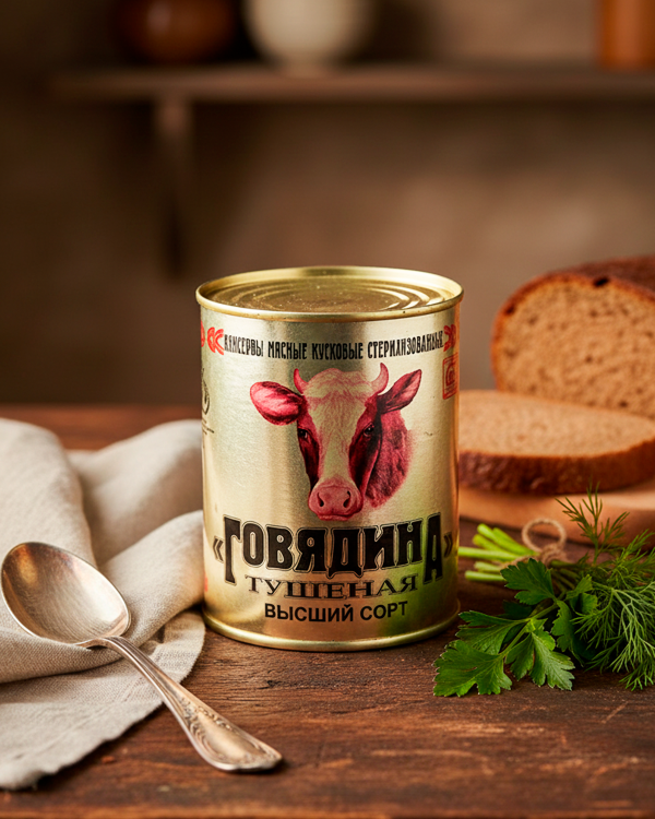 «Говядина тушеная» высший сорт 338gr