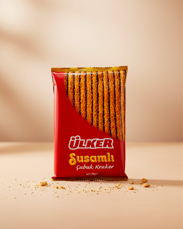 ULKER Палочки с кунжутом 70гр