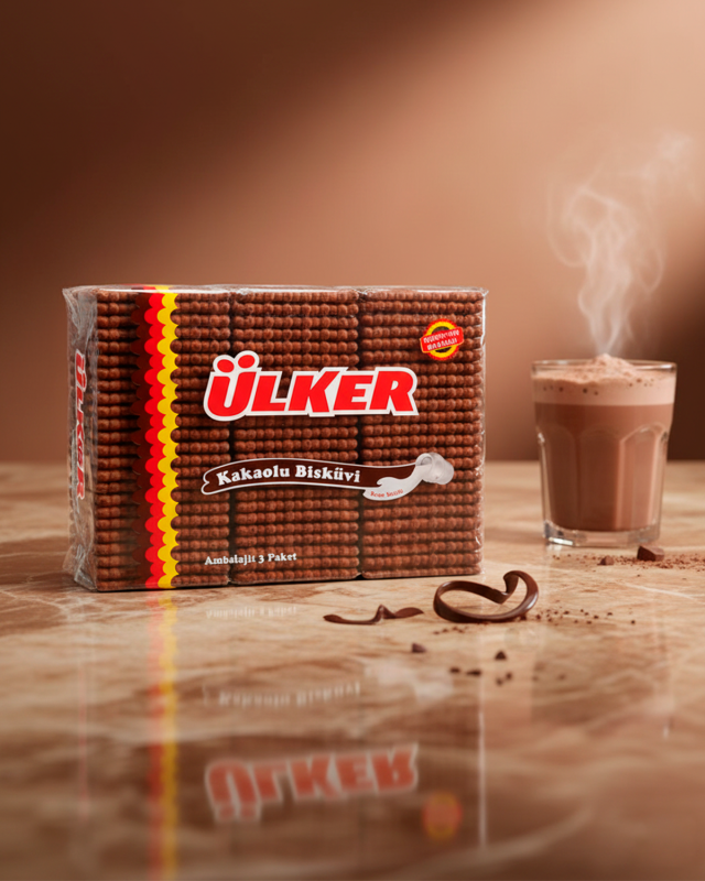 ULKER Печенье шоколадное 450гр