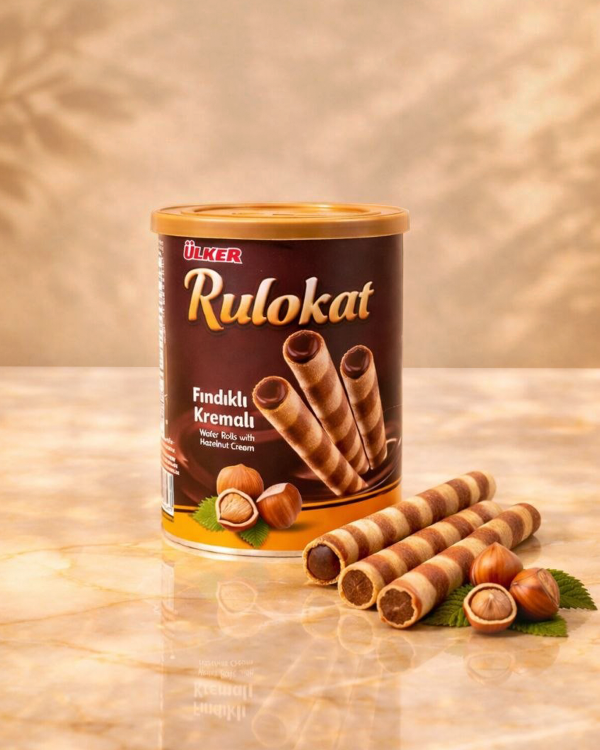 ULKER Вафельные трубочки 170г