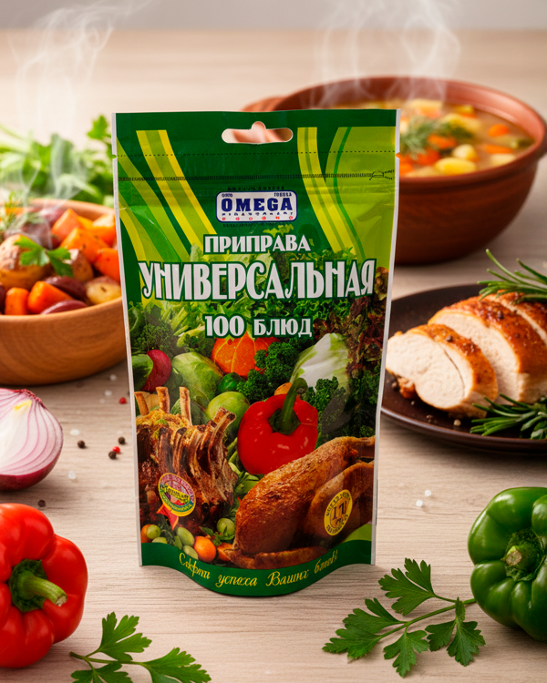 "OMEGA" Приправа универсальная 170gr