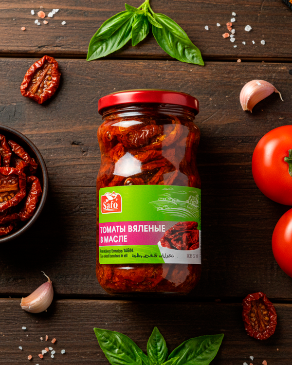 "SAFO" Вяленые томаты в масле 325gr